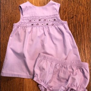 First Moments Layette Baby Girl Outfit